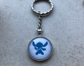 ohana / family keyring lilo and stitch