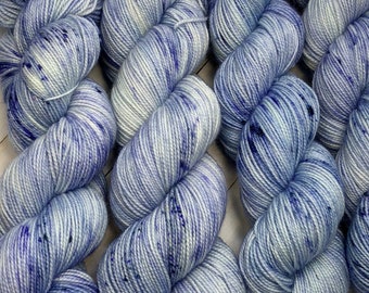 Hand dyed sock yarn, superwash merino & nylon, 400 yds / 100 grams. Great for knitting, crocheting, weaving