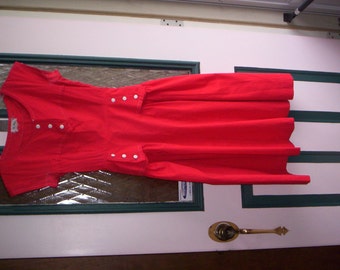 Vintage June Fox Frocks Dress Size 8 or 10