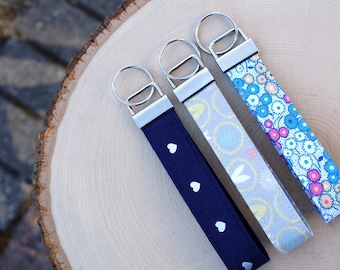 Key Chain / Key Fob / Wristlet - Choose Your Fabric and lenght