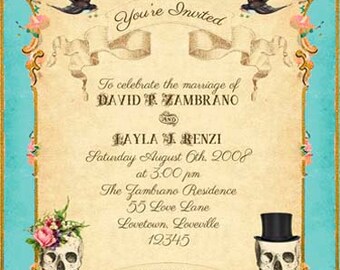 Gypsy Wedding Invitations 6