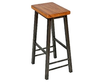 Steve Oakman - Saddle Stool with Oak Seat