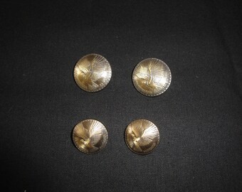 Republica Mexico shank metal buttons