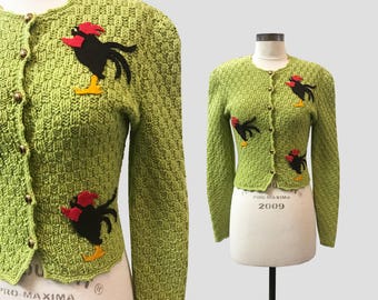 1940s Rare Suse Original Novelty Sweater
