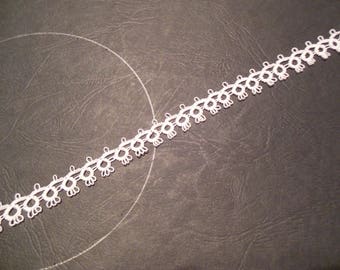 Cotton lace crochet tatting lace "Suzanne"
