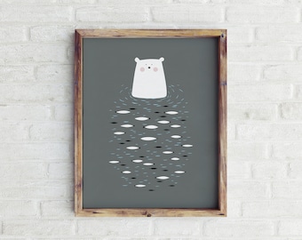 Printable Woodland Nursery Decor, Woodland Nursery Wall Art, Woodland Nursery Art, Nursery Decor, Nursery Wall Art, Baby Boy Nursery