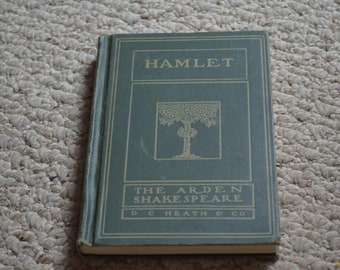 Hamlet---The Arden Shakespeare---Small Hardcover Book---From 1917