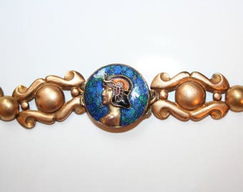Art deco bracelet, egyptian revival Pharaoh, Ramses - RAMSES 1930 bracelet bracelet bracelet