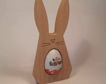 Oak Kinder Egg Rabbit/Easter Gift