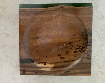 Reclaimed walnut wood bowl, Pipe bowl, Wooden bowl, Gift, Wedding gift, Anniversary gift