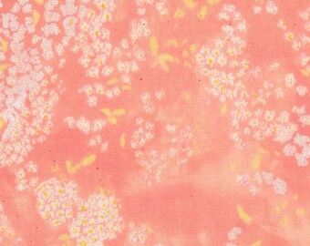 Japanese Double Gauze - Nani Iro 2017 - Lei Nani - Birds Humming - Kokka - Japanese Fabric - Naomi Ito - For Beautiful Corolla - Floral