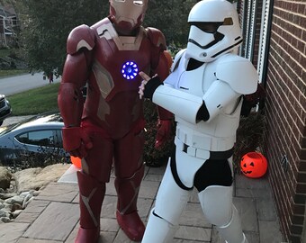Kids size STAR WARS first order STORMTROOPER complete suit for cosplay