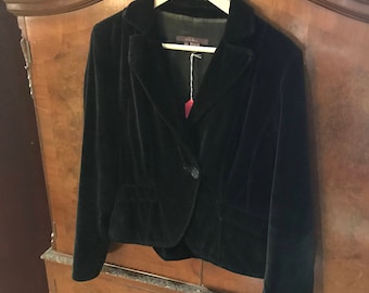 Ladies cropped velvet XL bolero jacket