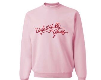 Unfaithfully Yours Sweatshirt, Grunge, Heinge Clothing, Grunge Clothing Tumblr, Grunge Sweatshirt, 90s Grunge, Tumblr Clothing, S-XL