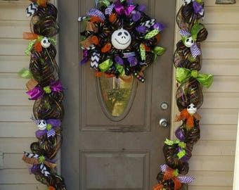 Jack Skellington Nightmare Before Christmas GARLAND ONLY.