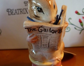 Vintage Beatrix Potter TAILOR OF GLOUCESTER Royal Albert England