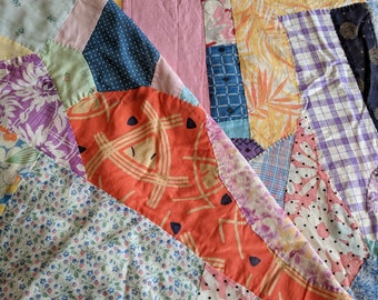 Vintage/Antique Crazy Quilt Top