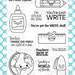 The Write Stuff 4x6" Clear Photopolymer Stamp Set