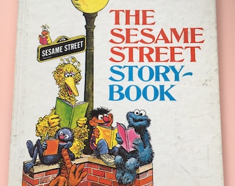 1971 The Sesame Street Story Book hardcover - Random House - Children's Television Network - Jim Henson - The Muppets - Big Bird