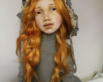 Doll Lydia, art dolls, realistic dolls, handmade dolls, polymer clay dolls, human figure