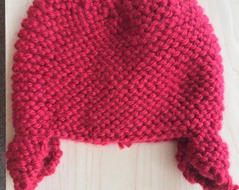 Child’s Winter Hat with Ear Flaps