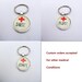 Medical alert, medical jewelry, allergy jewelry, allergy warning, nut allergy, ,sos, ICE,keyring, diabetic warning, asthma warning, epilepsy