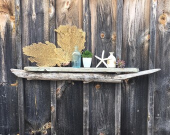 Natural Slab Driftwood Shelf // Size LARGE