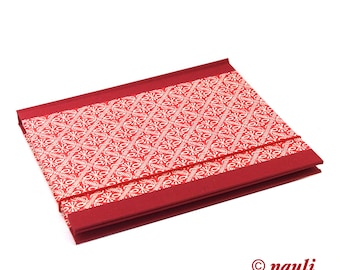 A5 Accordion Folder, red Accordion File