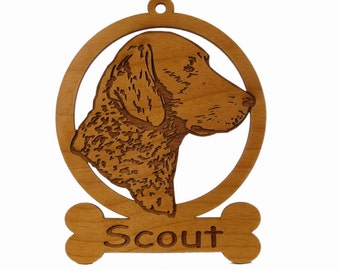 Chessie Ornament 082095 Personalized With Your Dog's Name