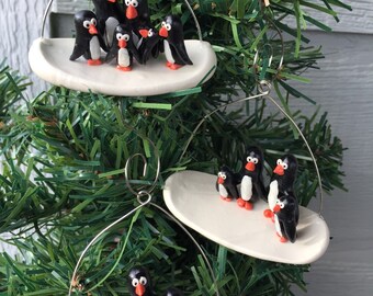 Penguin Family Ornament