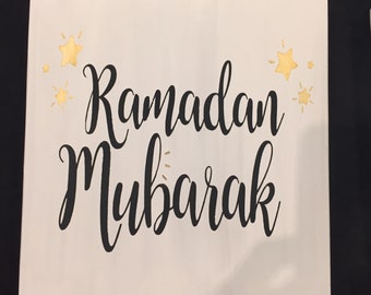 Ramadan Wooden Block Decor | Ramadan Shelf Stuffer | Ramadan Home Decor | Eid Decorations | Ramadan Decorations