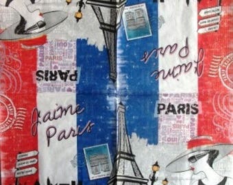 Paris #DI058 woman NAPKIN