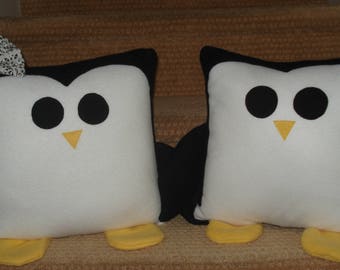 Penguin Pillow Girl and Boy