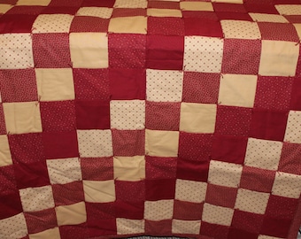 Americana Red Lap Quilt