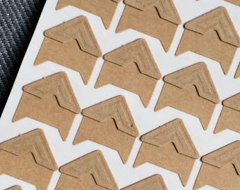 24 Kraft paper Photocorners