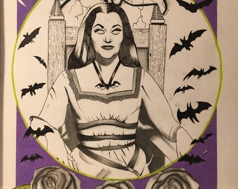 Lily Munster (print)