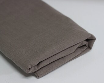 Beige Suiting Fabric Mid Weight Polyester
