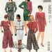 1980s Suit Split Skirt Straight Skirt Box Jacket Sewing Pattern Ladies McCalls 5622 38 inch 97cm bust