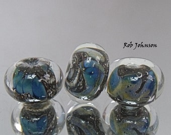 Mango Lakes, Lampwork Beads, SRA, UK