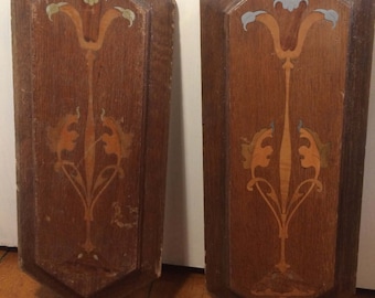 Wooden Inlaid Panels, Architectural Salvage, Furniture Salvage, Indian Furniature, Hardwood Panels, Inlaid Wood Panel, Wooden Trivets
