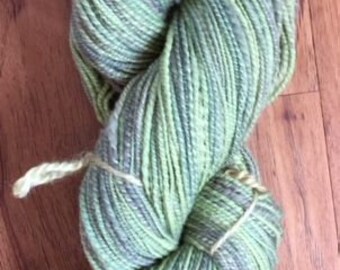 Hand-spun Cormo wool yarn