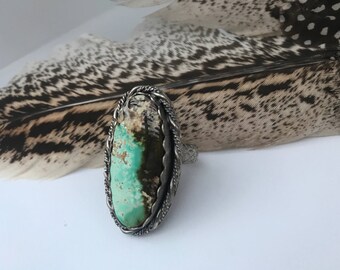 Pilot Mountain Turquoise Ring