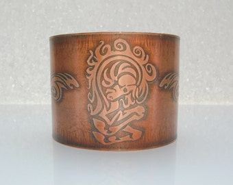 Handmade Horse Bracelet Equestrian Jewelry Copper Jewelry