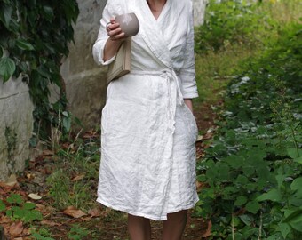 LINEN Sumer Coat / Robe