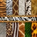 Natural Animal Wool and Skin Digital Paper -12 pcs 300 dpi - Lion Elephant Guana Snake Zebra Leopard Tiger Giraffe - Digital Scrapbook Paper