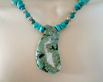 Turquoise Necklace, southwestern jewelry southwest jewelry turquoise jewelry native american jewelry style country western boho bohemian