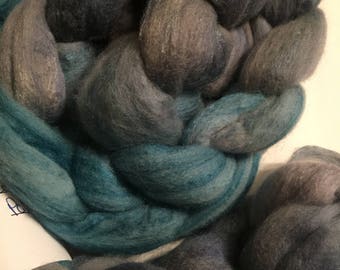 Polworth/Silk Blended Roving -Daenerys