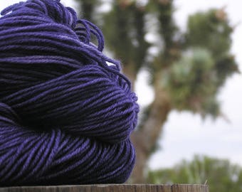 Sport Weight Yarn - Merino Superwash - Indigo Bush