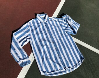 Vintage Striped Button Up