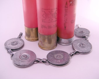 Annie Get Your Gun Recycled Bullet Gunshell 7 Inch Bracelet